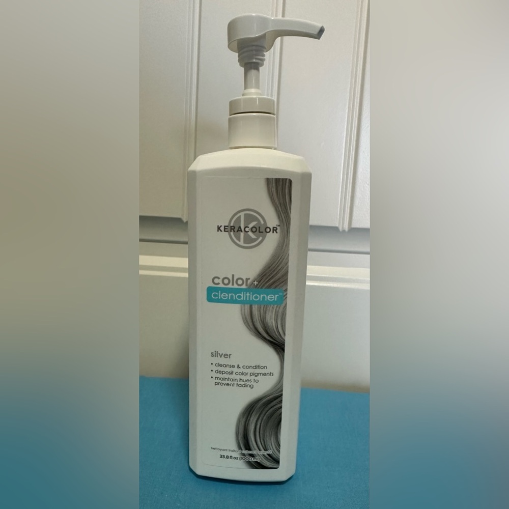Silver Hair Color + Clenditioner, never used.